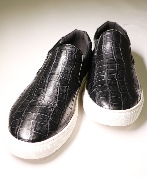 セール Dedes クロコダイル パイソン型押しスリッポンスニーカー スリッポン Dedes デデス のファッション通販 Zozotown