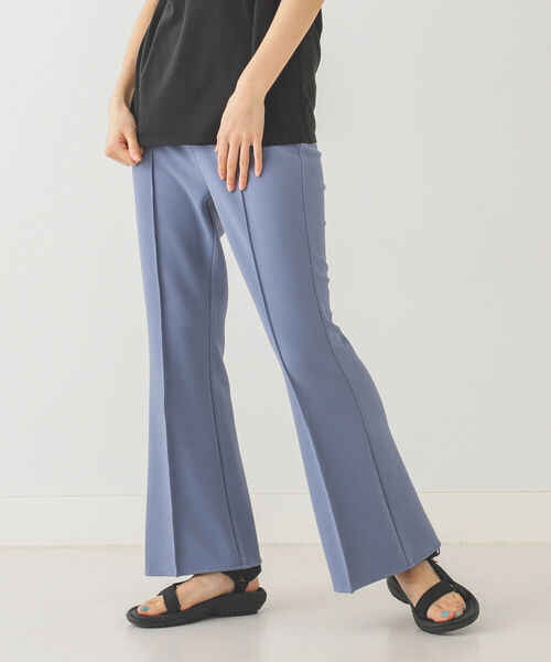 BeAMS DOT(ビームスドット)の「【WEB限定】BeAMS DOT / フレアスラックスパンツ(その他パンツ・レディース・ベージュ/ブルー/ブラック・MEDIUM/SMALL)」の9枚目の写真