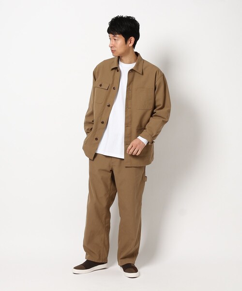 THE SHOP TK （ザ ショップ ティーケー ）の「◆ホップサックペインターパンツ（その他パンツ・メンズ・チャコールグレー/ベージュ/ネイビー・02/03/04）」の4枚目の写真