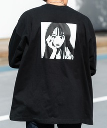 Adoon plain（アドーンプレーン）の「【Adoon plain】littboyコラボオーバーロンT（Tシャツ/カットソー）」