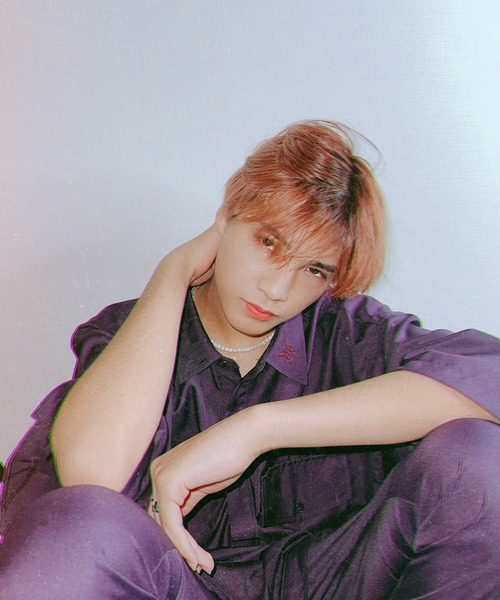 anown（アノン）の「-anown/アノン- 「セットアップ可能」蝶モチーフ刺繍 ジャケット仕様 オーバーサイズシャツ（シャツ/ブラウス・メンズ・ブラック/ベージュ/サックスブルー/ダークパープル・S/M/L）」の10枚目の写真