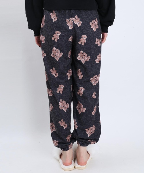 WC(ダブル シー)の「WC/クマ総柄イージーパンツ(その他パンツ・レディース・アイボリー/ブラック・FREE)」の11枚目の写真