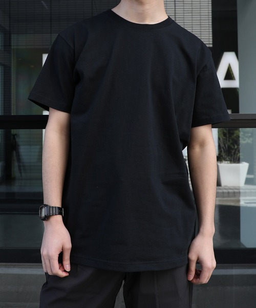United Athle(ユナイテッドアスレ)の「United Athle/オーセンティックヘヴィーウエイト7.1オンスTシャツ(Tシャツ/カットソー・メンズ・ホワイト/ブラック/グレー/キャメル/バーガンディー・MEDIUM/LARGE/X-LARGE/SMALL)」の3枚目の写真