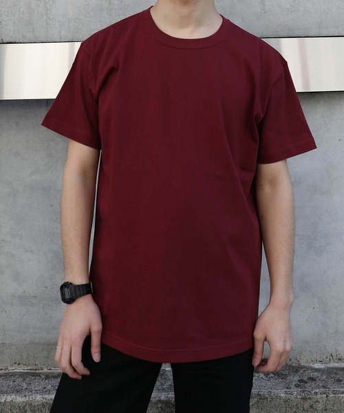 United Athle(ユナイテッドアスレ)の「United Athle/オーセンティックヘヴィーウエイト7.1オンスTシャツ(Tシャツ/カットソー・メンズ・ホワイト/ブラック/グレー/キャメル/バーガンディー・MEDIUM/LARGE/X-LARGE/SMALL)」の10枚目の写真