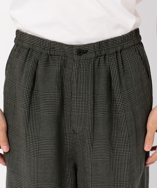 MORRIS&SONS チェックイージーパンツ　01 モリスアンドサンズ Morris & Sons（モリスアンドサンズ）の「MORRIS & SONS
