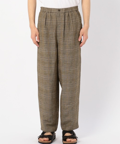 MORRIS&SONS チェックイージーパンツ　01 モリスアンドサンズ Morris & Sons（モリスアンドサンズ）の「MORRIS & SONS