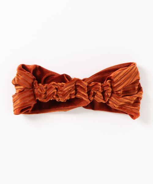 チチカカ（チチカカ）の「リバーシブル　ヘアバンド（ヘアバンド・レディース・オレンジ/ブルー・FREE）」の6枚目の写真