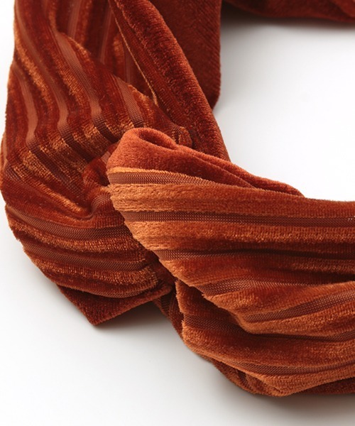 チチカカ（チチカカ）の「リバーシブル　ヘアバンド（ヘアバンド・レディース・オレンジ/ブルー・FREE）」の8枚目の写真