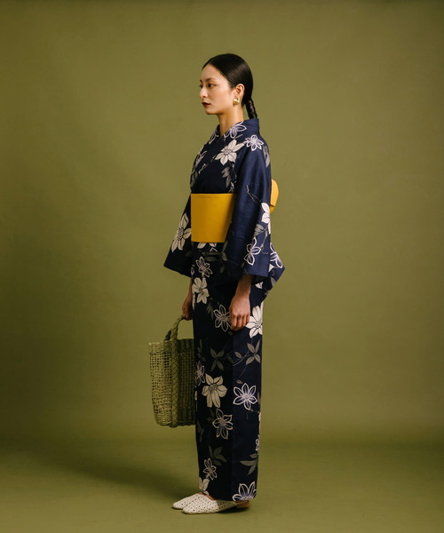 SENSE OF PLACE by URBAN RESEARCH（センスオブプレイスバイアーバンリサーチ）の「『WEB/一部店舗限定』浴衣2点セット（浴衣・レディース・ブルー系その他/ホワイト系その他/グリーン系その他・ONE）」の17枚目の写真