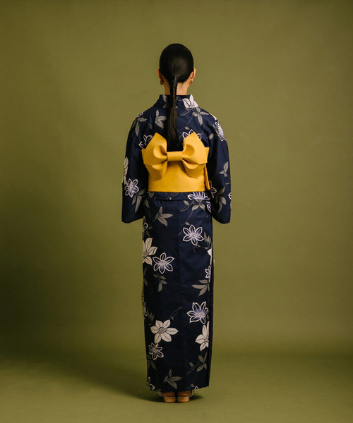 SENSE OF PLACE by URBAN RESEARCH（センスオブプレイスバイアーバンリサーチ）の「『WEB/一部店舗限定』浴衣2点セット（浴衣・レディース・ブルー系その他/ホワイト系その他/グリーン系その他・ONE）」の14枚目の写真