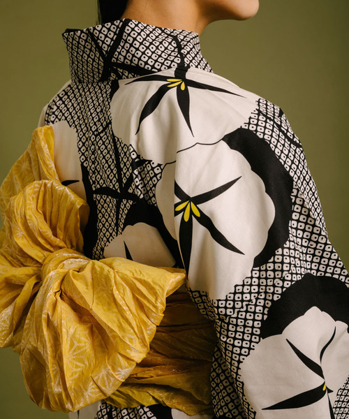 SENSE OF PLACE by URBAN RESEARCH（センスオブプレイスバイアーバンリサーチ）の「『WEB/一部店舗限定』浴衣2点セット（浴衣・レディース・ブルー系その他/ホワイト系その他/グリーン系その他・ONE）」の20枚目の写真