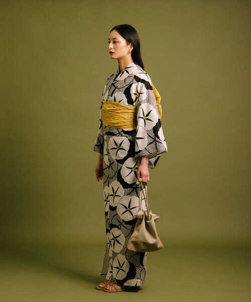 SENSE OF PLACE by URBAN RESEARCH（センスオブプレイスバイアーバンリサーチ）の「『WEB/一部店舗限定』浴衣2点セット（浴衣・レディース・ブルー系その他/ホワイト系その他/グリーン系その他・ONE）」の15枚目の写真