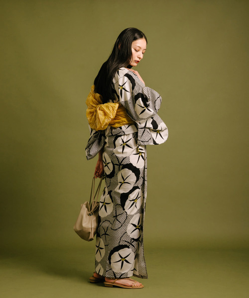 SENSE OF PLACE by URBAN RESEARCH（センスオブプレイスバイアーバンリサーチ）の「『WEB/一部店舗限定』浴衣2点セット（浴衣・レディース・ブルー系その他/ホワイト系その他/グリーン系その他・ONE）」の21枚目の写真