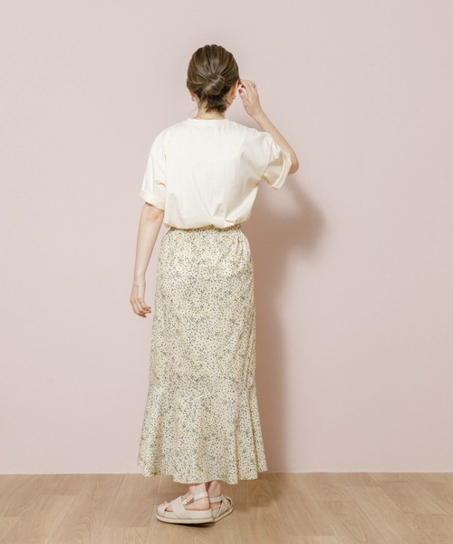 flower(フラワー)の「マーメイドスウィンギングスカート(スカート・レディース・ネイビー/イエロー・FREE)」の17枚目の写真