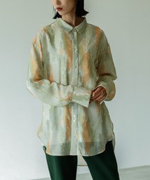 VACANCY | アソート柄シアーオーバーシャツ(シャツ/ブラウス)