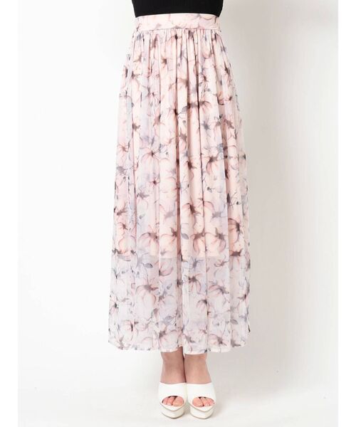 RESEXXY（リゼクシー）の「チュールマキシフレアスカート（スカート・レディース・ベージュ/その他1/ブラウン・FREE）」の20枚目の写真