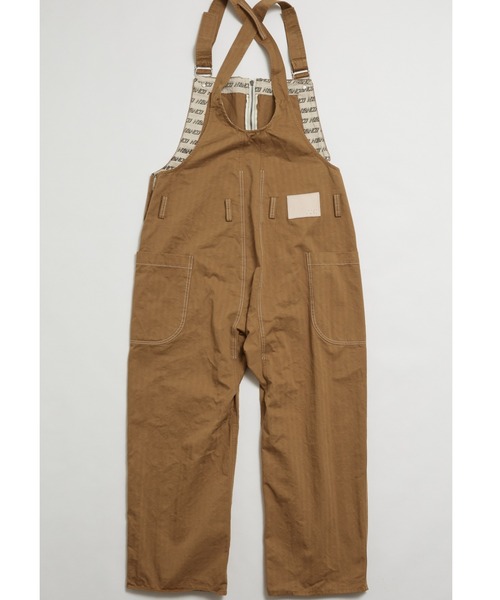 AlexanderLeeChang（アレキサンダーリーチャン）の「AlexanderLeeChang/アレキサンダーリーチャン OVERALLS 21 オーバーオール21 AC042106（サロペット/オーバーオール・メンズ・チャコールグレー/ベージュ/パープル・2/3）」の7枚目の写真