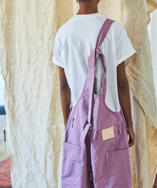 AlexanderLeeChang（アレキサンダーリーチャン）の「AlexanderLeeChang/アレキサンダーリーチャン OVERALLS 21 オーバーオール21 AC042106（サロペット/オーバーオール・メンズ・チャコールグレー/ベージュ/パープル・2/3）」の13枚目の写真
