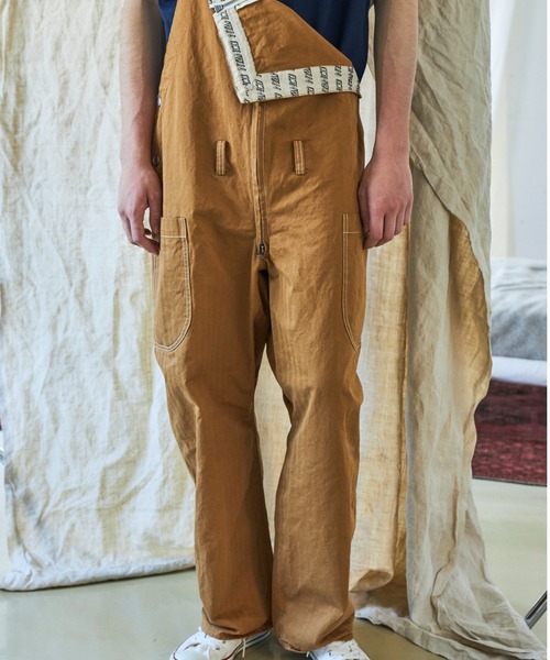 AlexanderLeeChang（アレキサンダーリーチャン）の「AlexanderLeeChang/アレキサンダーリーチャン OVERALLS 21 オーバーオール21 AC042106（サロペット/オーバーオール・メンズ・チャコールグレー/ベージュ/パープル・2/3）」の18枚目の写真