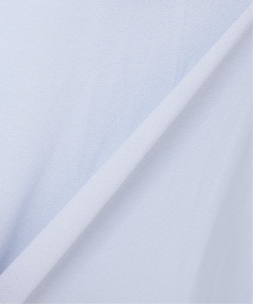 Simplicite（サンプリシテ）の「ウシロボタンギャザーブラウス（シャツ/ブラウス・レディース・サックスブルー/ベージュ・FREE）」の19枚目の写真