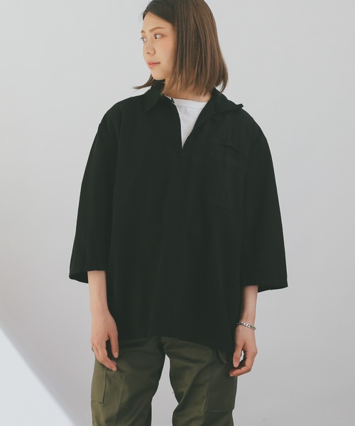 セール】実物 新品 デッドストック チェコ軍 3/4 SLEEVE（七分袖