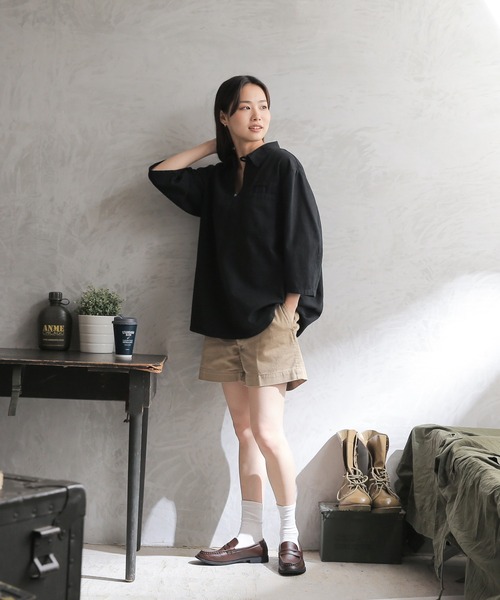 セール】実物 新品 デッドストック チェコ軍 3/4 SLEEVE（七分袖