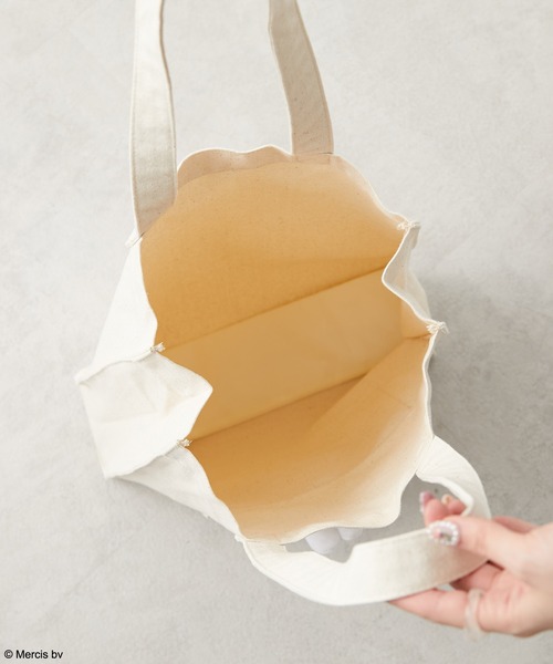 Miffy（ ミッフィー）の「miffyフラップポケット付トート（トートバッグ・レディース・ブラック/オフホワイト・FREE）」の17枚目の写真