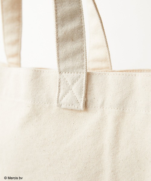 Miffy（ ミッフィー）の「miffyフラップポケット付トート（トートバッグ・レディース・ブラック/オフホワイト・FREE）」の4枚目の写真