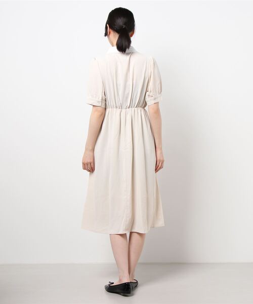 Hamble by Par Avion（ハンブルバイパラビオン）の「刺繍ワンピース（ワンピース・レディース・ラベンダー/アイボリー・ONESIZE）」の3枚目の写真