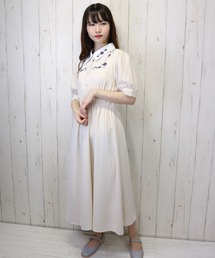 Hamble by Par Avion | 刺繍ワンピース(ワンピース)