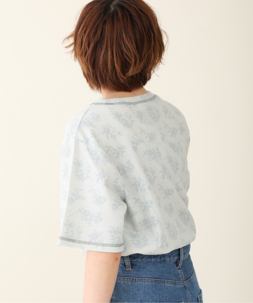 sakishimatokyo（サキシマトーキョー）の「【ZOZO限定】サキシマamp「レトロボタニカル柄配色TEE」（Tシャツ/カットソー・レディース・ブラック/ベージュ/グレー/オフホワイト/グリーン・FREE）」の22枚目の写真