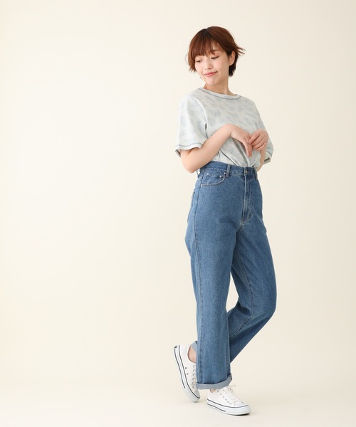 sakishimatokyo（サキシマトーキョー）の「【ZOZO限定】サキシマamp「レトロボタニカル柄配色TEE」（Tシャツ/カットソー・レディース・ブラック/ベージュ/グレー/オフホワイト/グリーン・FREE）」の15枚目の写真