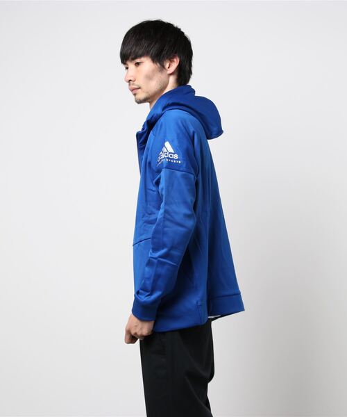 adidas（アディダス）の「【adidas combat sports】アディダスコンバットスポーツ　トラックジャケット/フーディー/ジャージ/長袖/フード（ジャージ・メンズ・ホワイト/イエロー/ブルー・S/XL/L/M）」の5枚目の写真