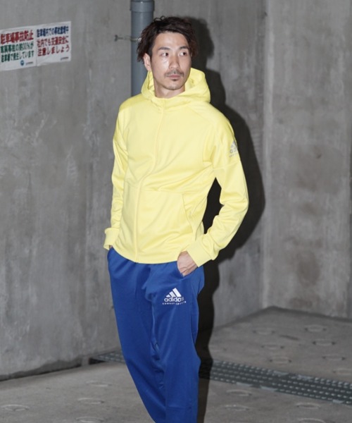adidas（アディダス）の「【adidas combat sports】アディダスコンバットスポーツ　トラックジャケット/フーディー/ジャージ/長袖/フード（ジャージ・メンズ・ホワイト/イエロー/ブルー・S/XL/L/M）」の14枚目の写真
