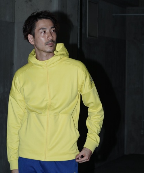 adidas（アディダス）の「【adidas combat sports】アディダスコンバットスポーツ　トラックジャケット/フーディー/ジャージ/長袖/フード（ジャージ・メンズ・ホワイト/イエロー/ブルー・S/XL/L/M）」の13枚目の写真