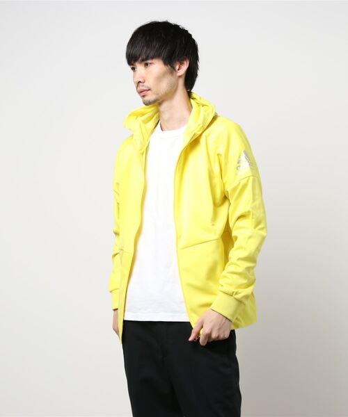 adidas（アディダス）の「【adidas combat sports】アディダスコンバットスポーツ　トラックジャケット/フーディー/ジャージ/長袖/フード（ジャージ・メンズ・ホワイト/イエロー/ブルー・S/XL/L/M）」の7枚目の写真