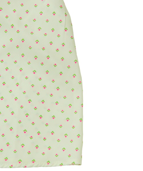 PUNYUS（プニュズ）の「小花柄スクエアネックワンピース（ワンピース・レディース・ブラック/グリーン/ライトイエロー/ライトピンク・1/2/4/3）」の20枚目の写真