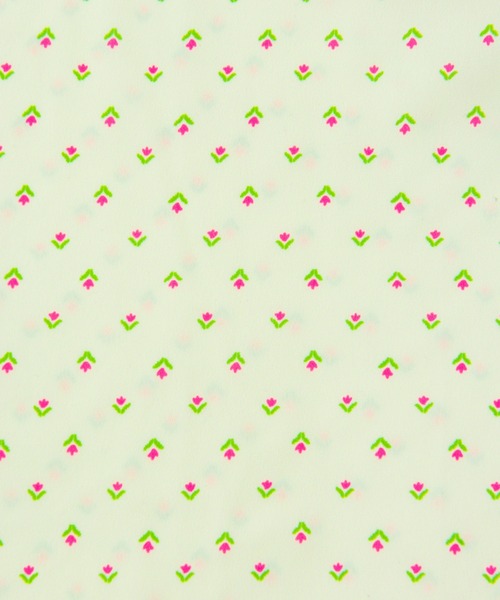 PUNYUS（プニュズ）の「小花柄スクエアネックワンピース（ワンピース・レディース・ブラック/グリーン/ライトイエロー/ライトピンク・1/2/4/3）」の17枚目の写真