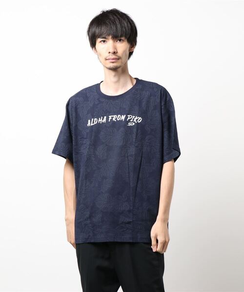 Piko(ピコ)の「【PIKO/ピコ】 プリントT゙シャツキングサイズ(ビッグサイズ) XXLーXXXL バックプリント(Tシャツ/カットソー・メンズ・オフホワイト/ネイビー/ブラック/エメラルド/アイボリー/ミント/ホワイト/ブルー系その他/オレンジ・XX-LARGE/XXX-LARGE)」の8枚目の写真