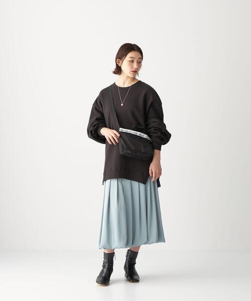 CITEN(シテン)の「<CITEN(シテン)> サテン バルーン スカート(スカート・レディース・クリーム/コバルトブルー/オリーブ・FREE)」の3枚目の写真