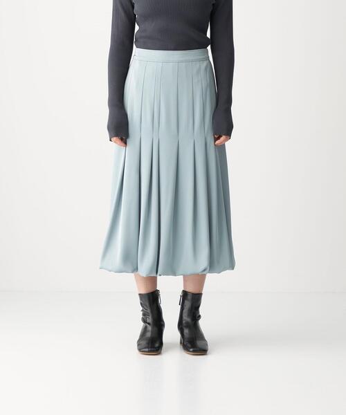 CITEN(シテン)の「<CITEN(シテン)> サテン バルーン スカート(スカート・レディース・クリーム/コバルトブルー/オリーブ・FREE)」の5枚目の写真