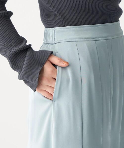 CITEN(シテン)の「<CITEN(シテン)> サテン バルーン スカート(スカート・レディース・クリーム/コバルトブルー/オリーブ・FREE)」の12枚目の写真