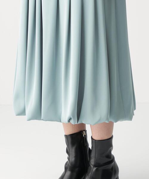 CITEN(シテン)の「<CITEN(シテン)> サテン バルーン スカート(スカート・レディース・クリーム/コバルトブルー/オリーブ・FREE)」の8枚目の写真