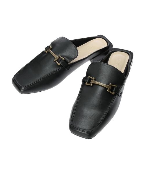 CRAFT STANDARD BOUTIQUE（クラフトスタンダードブティック）の「オーバーヒールビットローファーミュール　＊（ローファー・レディース・ブラック/ブラウン・M/L）」の16枚目の写真