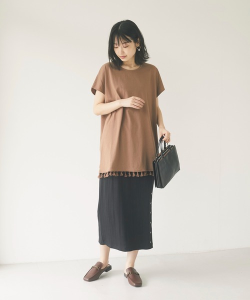 CRAFT STANDARD BOUTIQUE（クラフトスタンダードブティック）の「オーバーヒールビットローファーミュール　＊（ローファー・レディース・ブラック/ブラウン・M/L）」の4枚目の写真