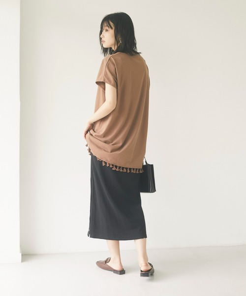 CRAFT STANDARD BOUTIQUE（クラフトスタンダードブティック）の「オーバーヒールビットローファーミュール　＊（ローファー・レディース・ブラック/ブラウン・M/L）」の5枚目の写真