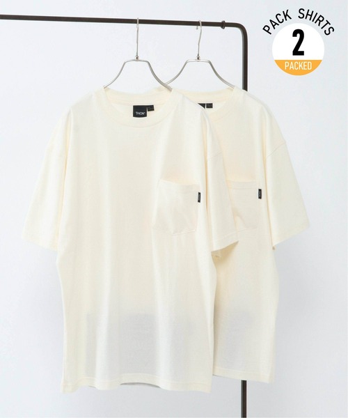TAION(タイオン)の「TAION 2PACK-T(Tシャツ/カットソー・メンズ・ブラック/グレー/ホワイト/ネイビー・L/M/XL/S)」の1枚目の写真