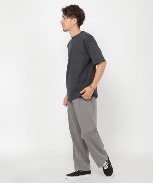 TAION(タイオン)の「TAION 2PACK-T(Tシャツ/カットソー・メンズ・ブラック/グレー/ホワイト/ネイビー・L/M/XL/S)」の13枚目の写真