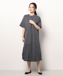Samansa Mos2 | 【クールコットン】柄アソートワンピース(ワンピース)