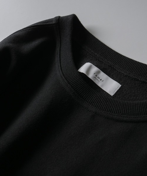 remer（リメール）の「loose basic sweat/ルーズベーシックスウェット（スウェット・メンズ・ライトグレー/ブラック/カーキ/ブルーグレー/チャコールグレー・SMALL/MEDIUM/LARGE）」の10枚目の写真